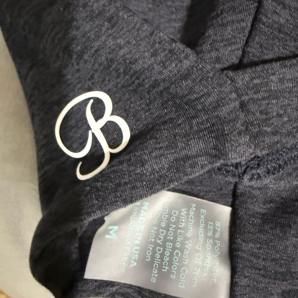 Bombshell Sportswear charcoal Sports Bra